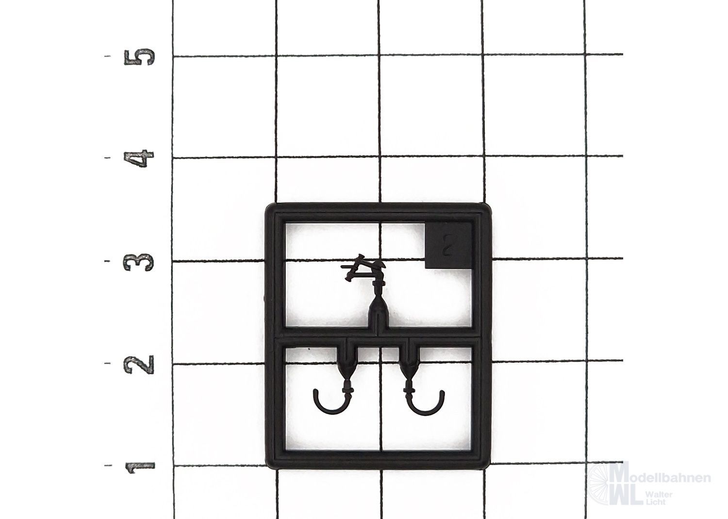 Märklin Ersatzeile E180834 - ERSATZTEIL: Kupplungshaken, Bremsschlauch